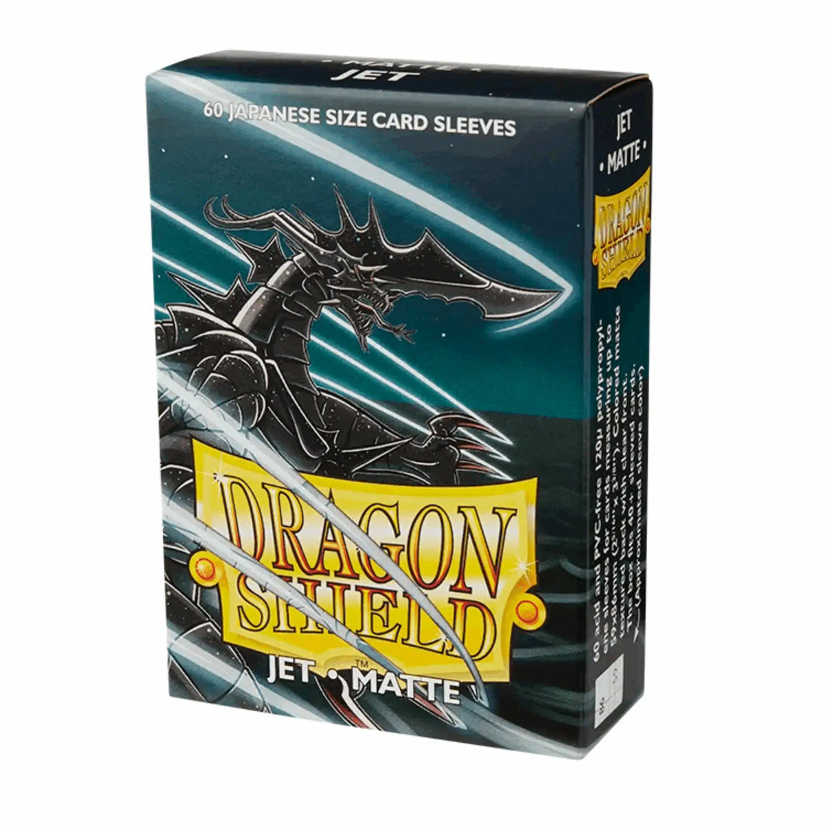 Dragon Shield Japanese Art Sleeves - Matte Jet | 60stk