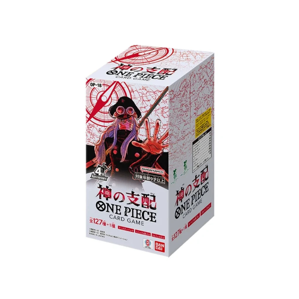 One Piece Card Game - OP18 The Dominance of God Display di buste - Giapponese