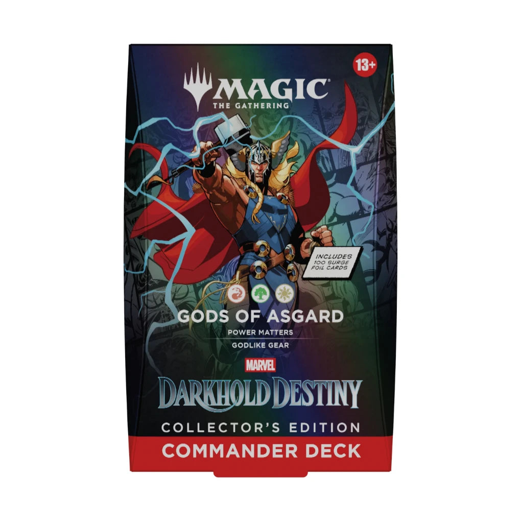 Magic: The Gathering - Marvel: Darkhold Destiny Collector's Edition Commander Deck Gods of Asgard - EN