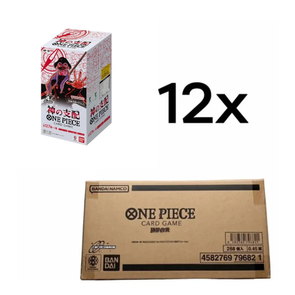 One Piece Card Game - OP18 The Dominance of God Booster Display - Japanese