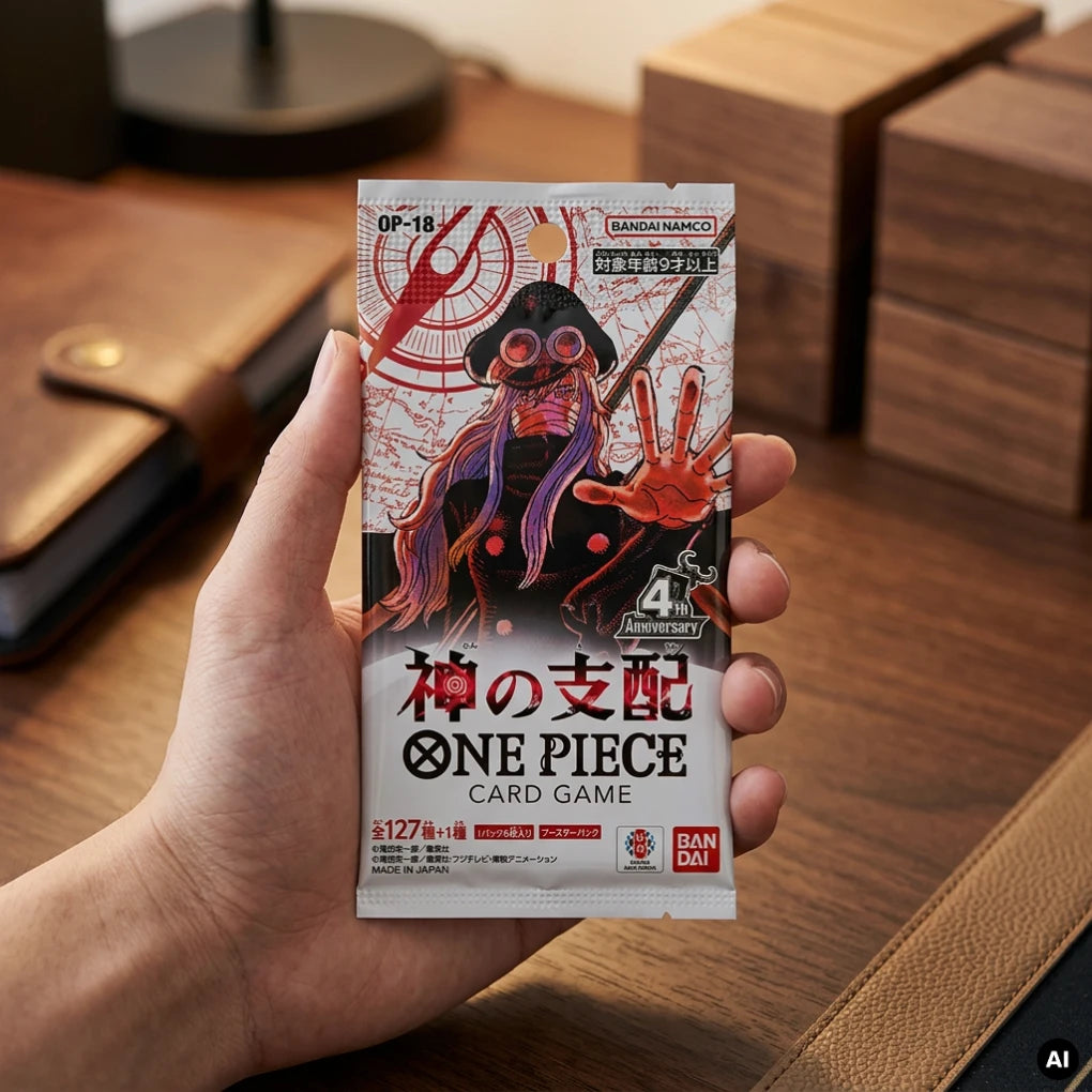 One Piece Card Game - OP18 The Dominance of God Booster Display - Japanese